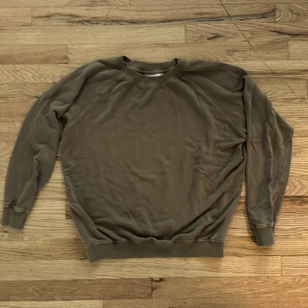 Jungmaven Bonfire Raglan sweatshirt (never worn) unisex size small